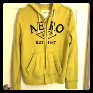 Aeropostale sweatshirt lime green size S/P
